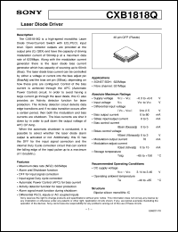 CXB1810FN Datasheet