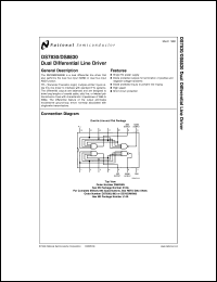 DS7830J/883 Datasheet