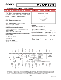 CXA3108AQ Datasheet