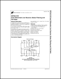 DS78LS120W/883 Datasheet