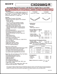 CXD2586R-1 Datasheet