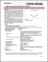 CXP913P048 Datasheet