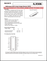 ILX554A Datasheet