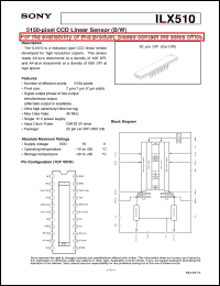 ILX510 Datasheet