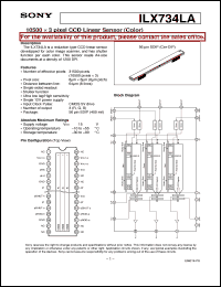 ILX724KA Datasheet
