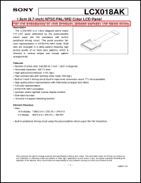 LCX017DLT Datasheet