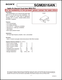 SGM2016AM Datasheet