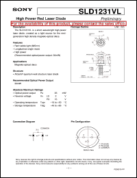 SLD1231VL Datasheet