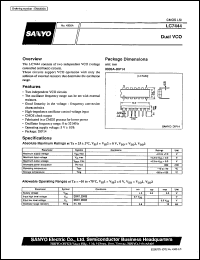 LC7444 Datasheet