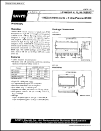LC338128PL-80 Datasheet