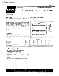 LC331632M-70 Datasheet