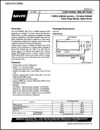 LC321664BT-80 Datasheet