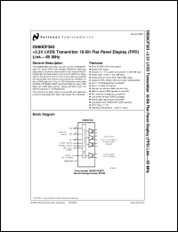 DS90CF363AMTD Datasheet
