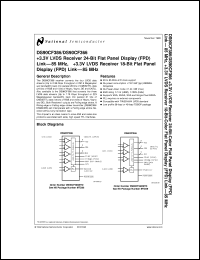 DS90CF366MTDX Datasheet