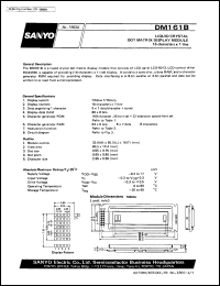 DM161B Datasheet