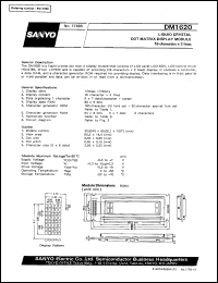 DM1620 Datasheet