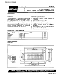 DM1640 Datasheet