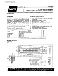 DM2023 Datasheet
