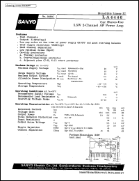 LA4446 Datasheet