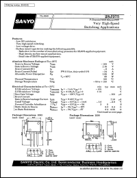 2SJ275 Datasheet