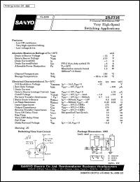 2SJ316 Datasheet
