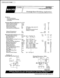 2SJ381 Datasheet