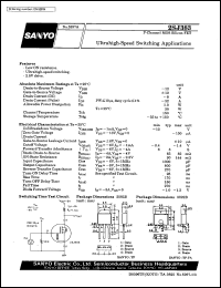 2SJ383 Datasheet