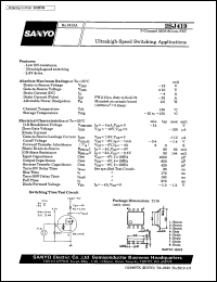 2SJ419 Datasheet