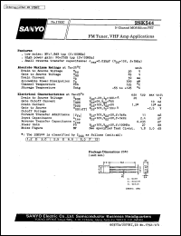 2SK544 Datasheet
