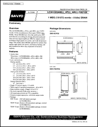 LC361000AMLL-70 Datasheet