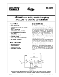 ADS830E/2K5 Datasheet