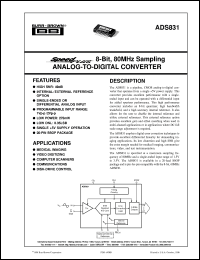 ADS831E/2K5 Datasheet