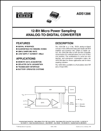 ADS1286UL/2K5 Datasheet