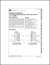 DS90CR218AMTDX Datasheet