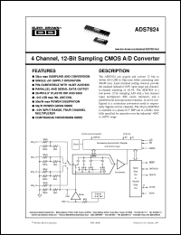 ADS7824UB/1K Datasheet