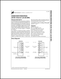 DS90CR284MTDX Datasheet