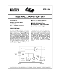 AFE1124E/1K Datasheet