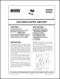 BUF601AU/2K5 Datasheet