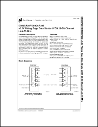 DS90CR288MTDX Datasheet