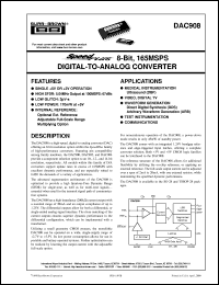 DAC908E/2K5 Datasheet
