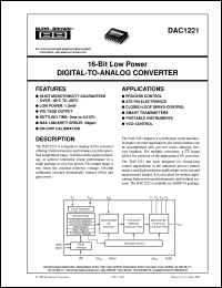 DAC1220LCN Datasheet