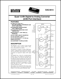 DAC4814BP Datasheet