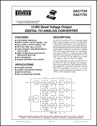 DAC7725NB/750 Datasheet