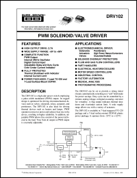 DRV102F Datasheet