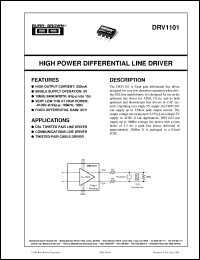DRV1101U/2K5 Datasheet