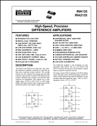 INA2133UA/2K5 Datasheet