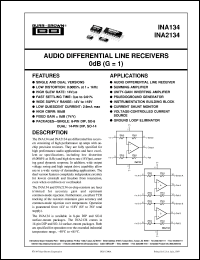 INA2134UA/2K5 Datasheet