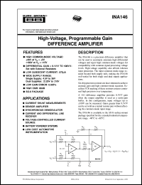 INA146UA/2K5 Datasheet