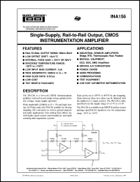 INA156EA/2K5 Datasheet