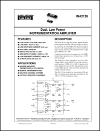 INA2128U/1K Datasheet